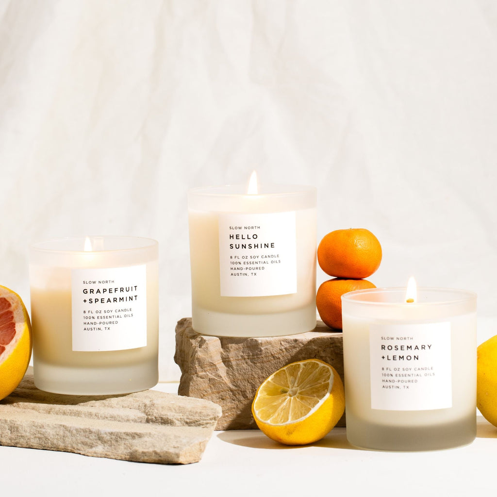 Energizing + Fresh Trio - Signature Candle Bundle